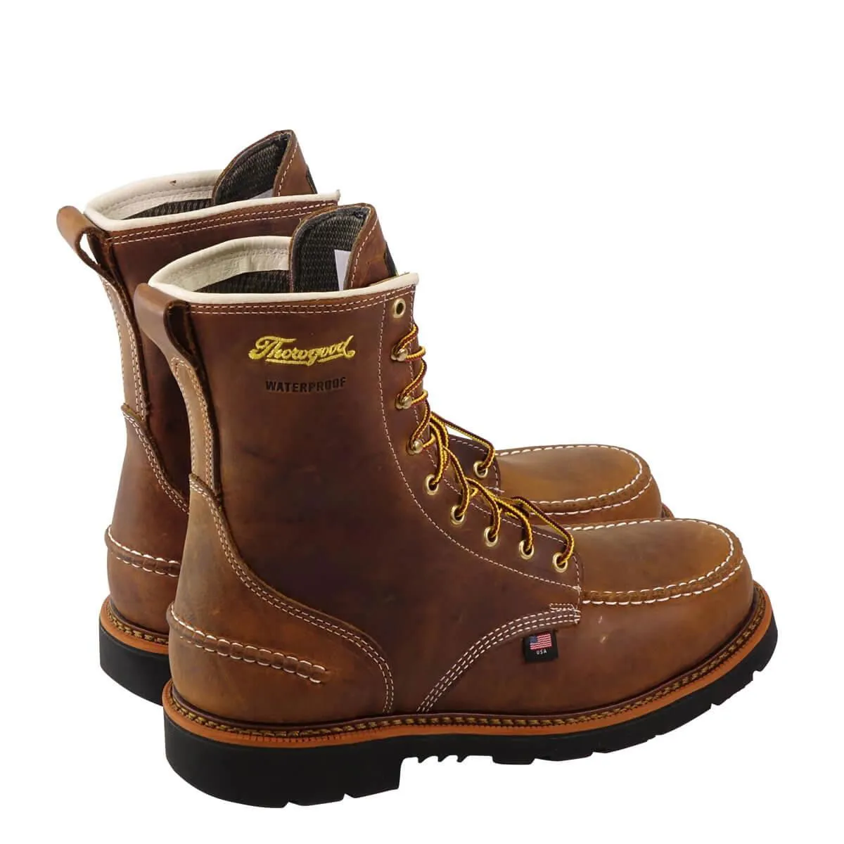 1957 Series - Waterproof - 8" Crazyhorse Moc Toe - MAXwear90 (Steel Toe)