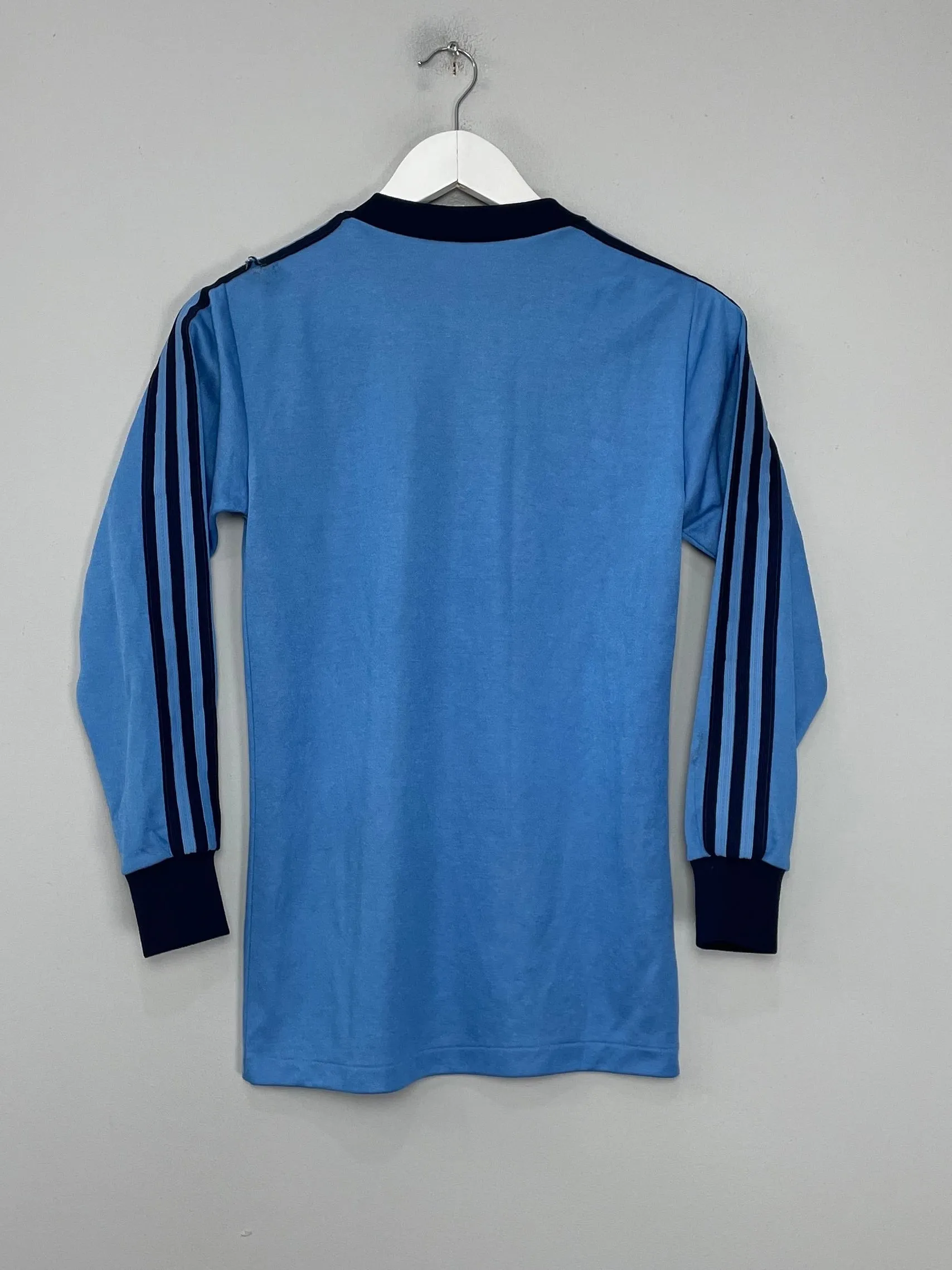 1976/78 EINTRACHT BRAUNSCHWEIG L/S AWAY SHIRT (S) ADIDAS