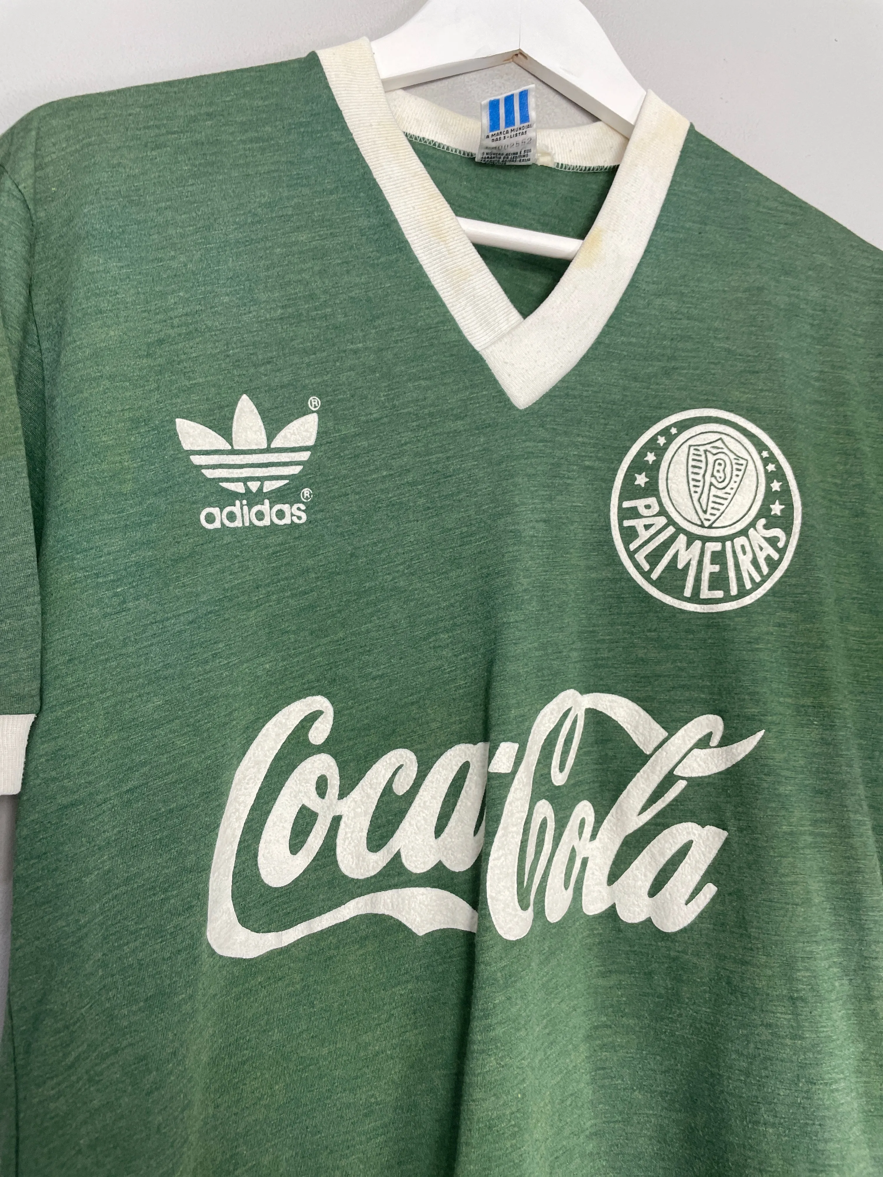 1989/90 PALMEIRAS #6 HOME SHIRT (M) ADIDAS