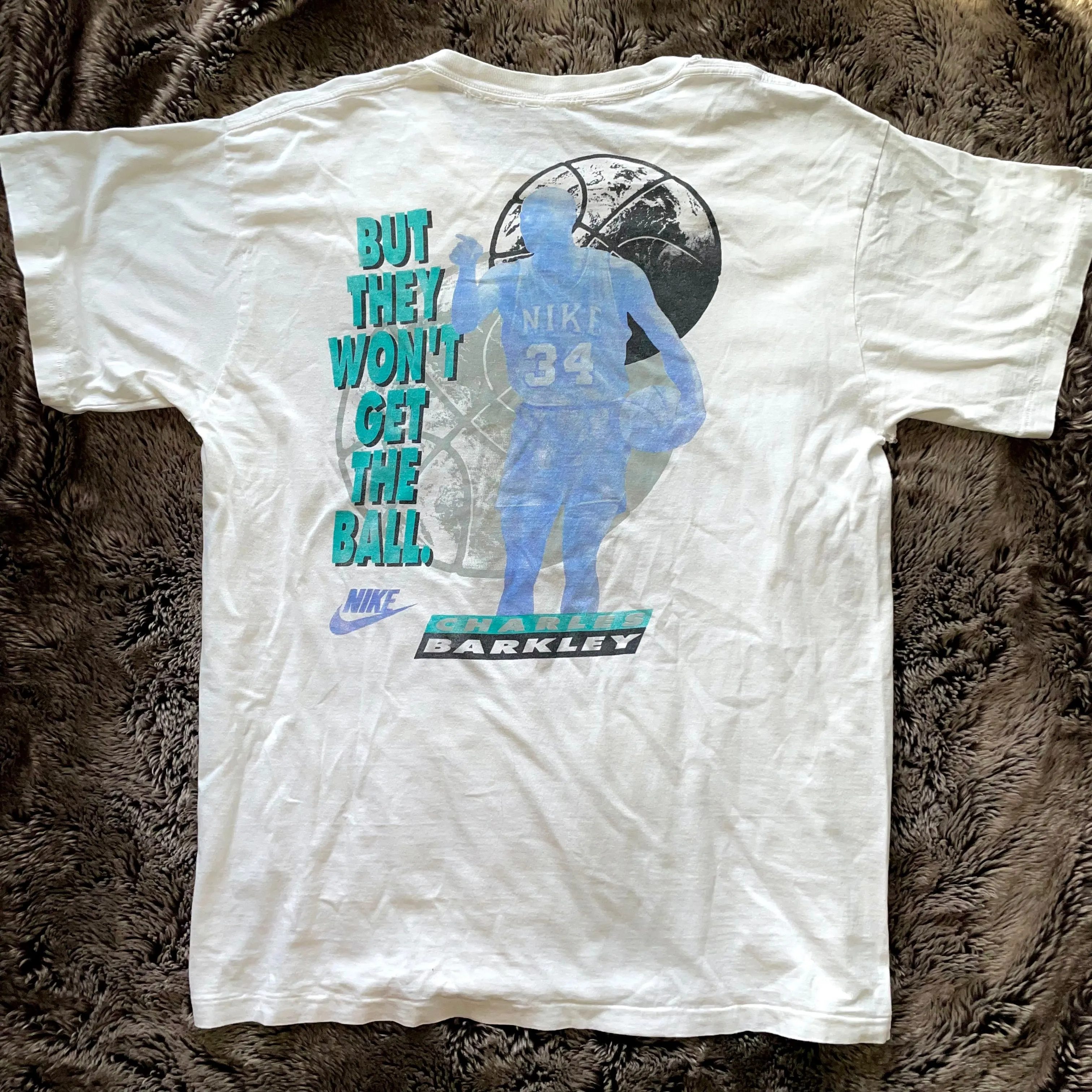 1990s Nike x Charles Barkley “The Meek Shall Inherit the Earth” Tee