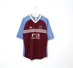 1998/99 BURNLEY FC Vintage adidas Home Football Shirt Jersey (L)