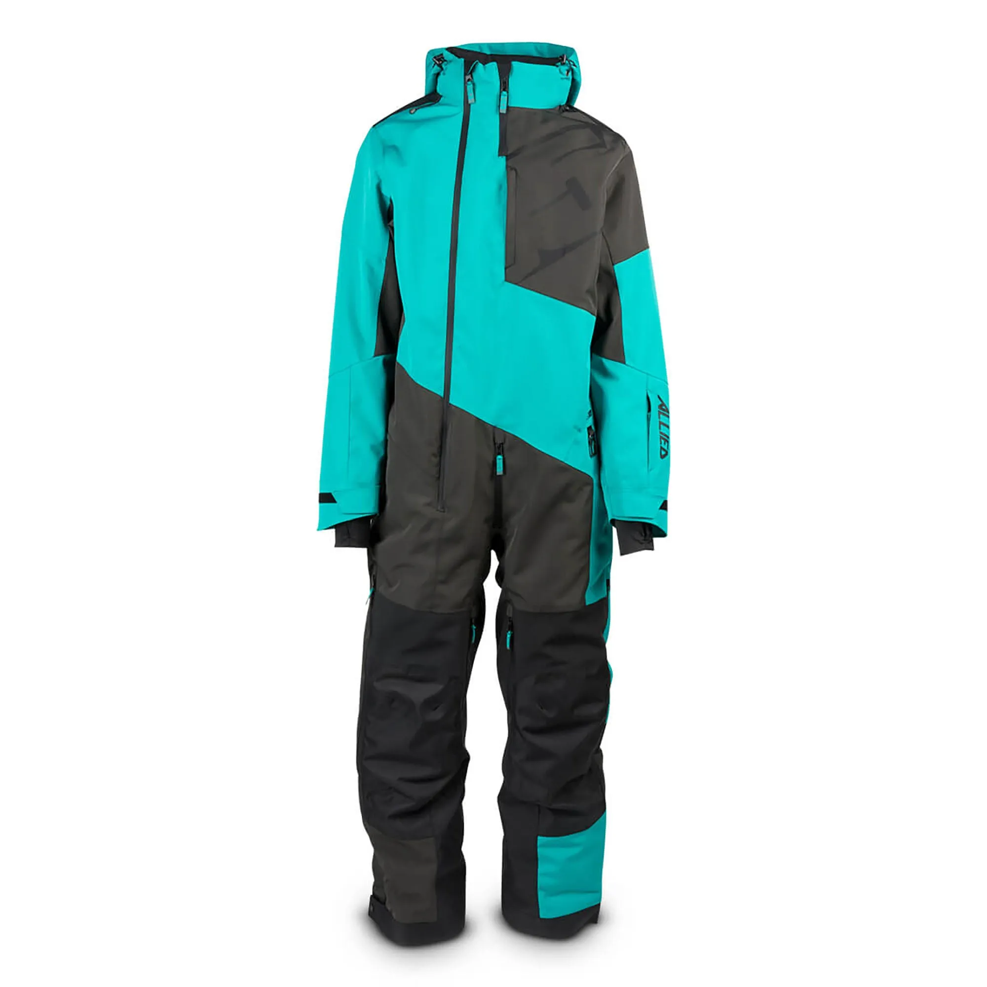 509  Mens Allied Insulated Mono Suit Insulated Waterproof DWR Coating Emerald