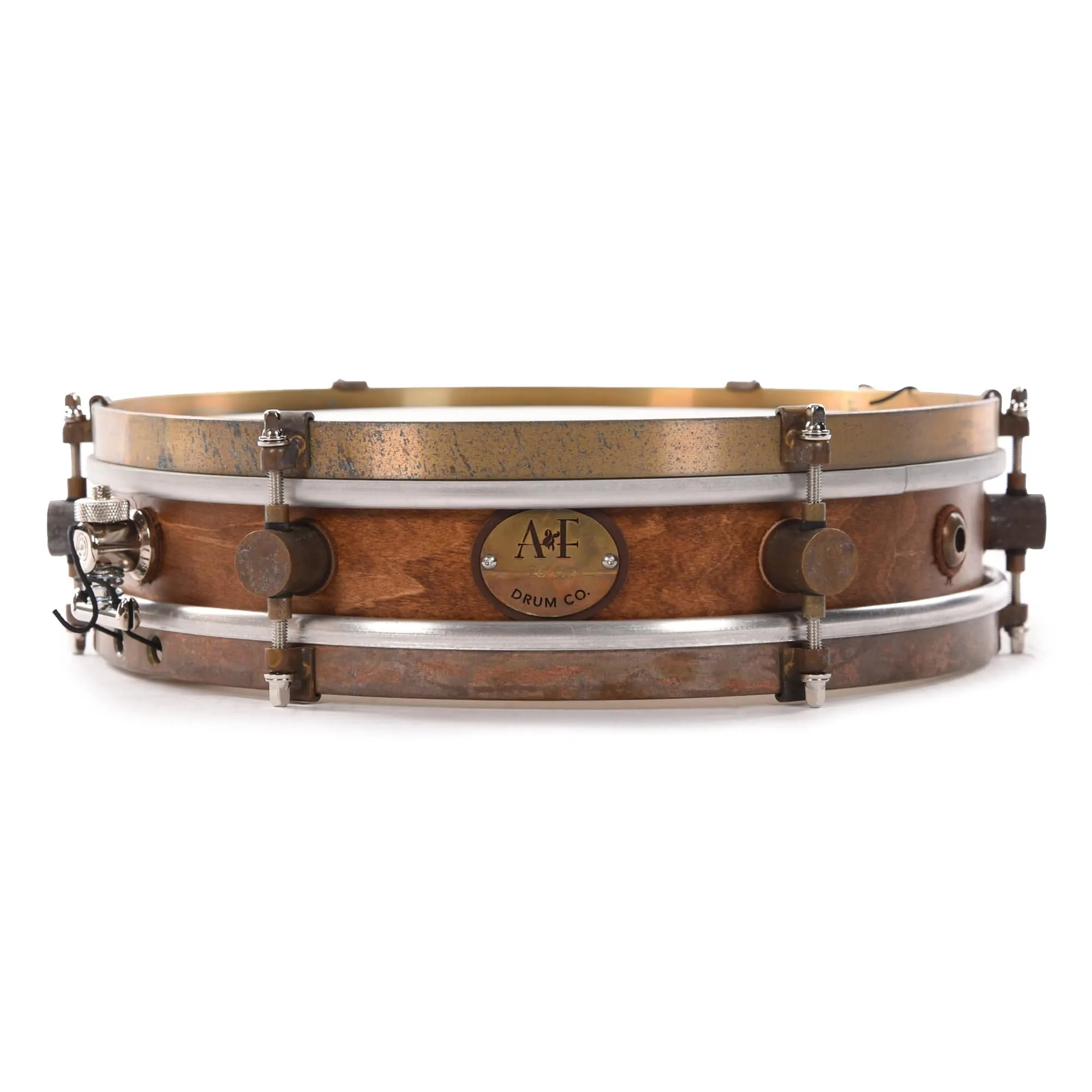 A&F Drum Co. 3x13 Rude Boy Whisky Maple Snare Drum