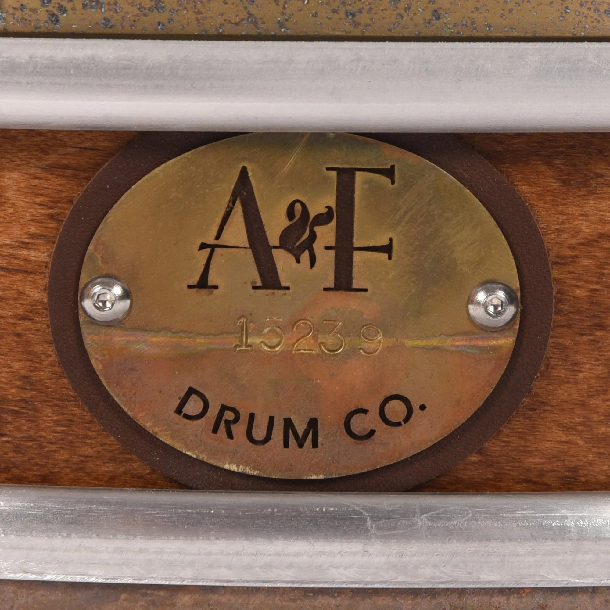 A&F Drum Co. 3x13 Rude Boy Whisky Maple Snare Drum