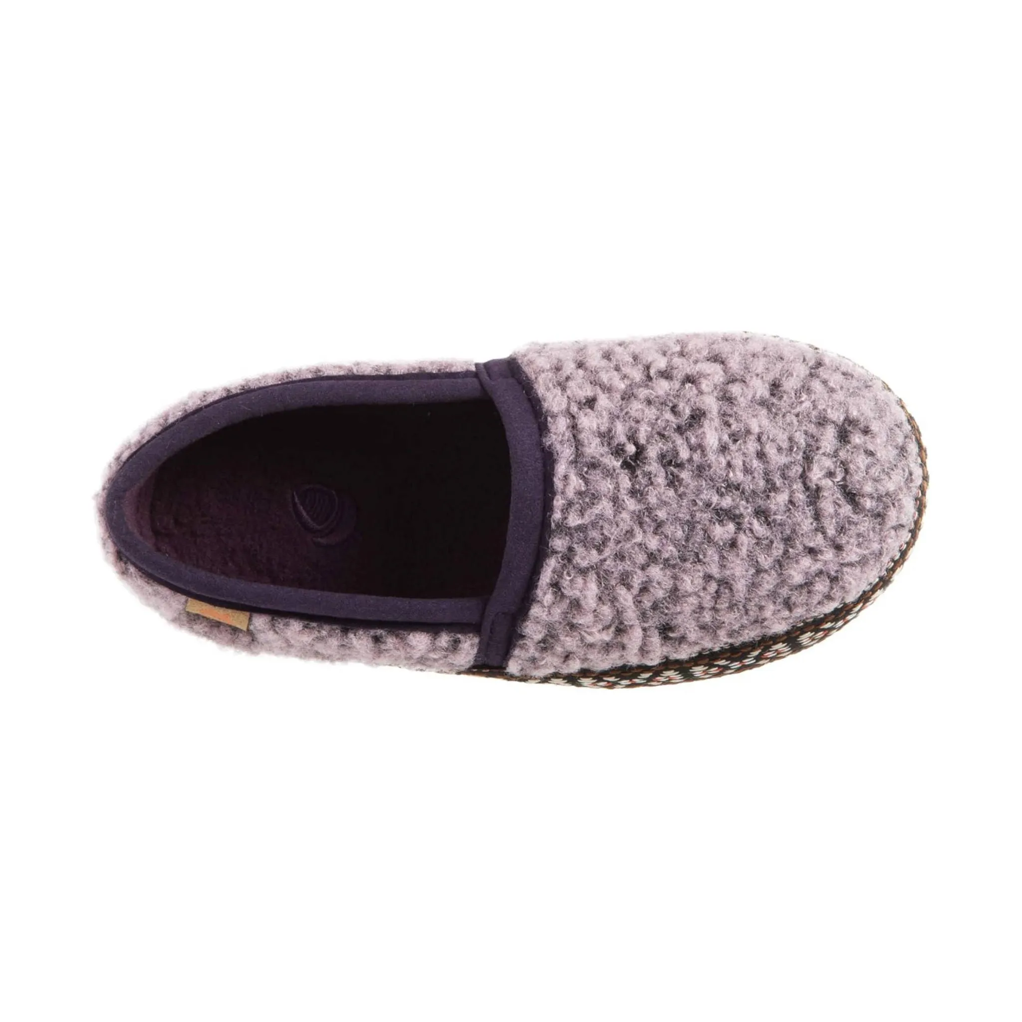 Acorn Kids' L'il Woven Trim Moc Slippers - Iris