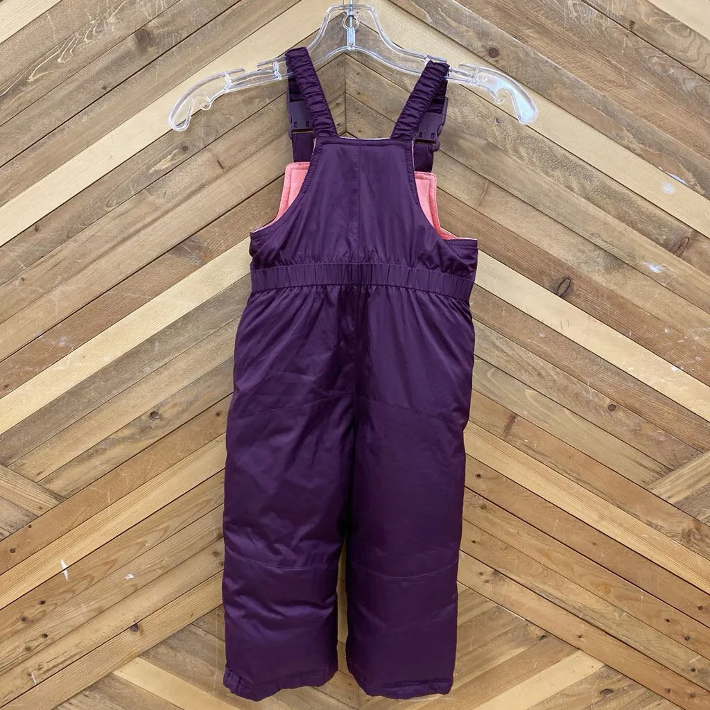 adidas - Infant Down Snow Pants: Purple/Pink-children-