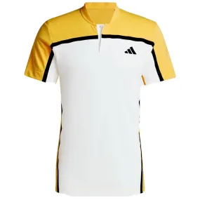 Mens Adidas White Sparks Paris Polo - Optimized