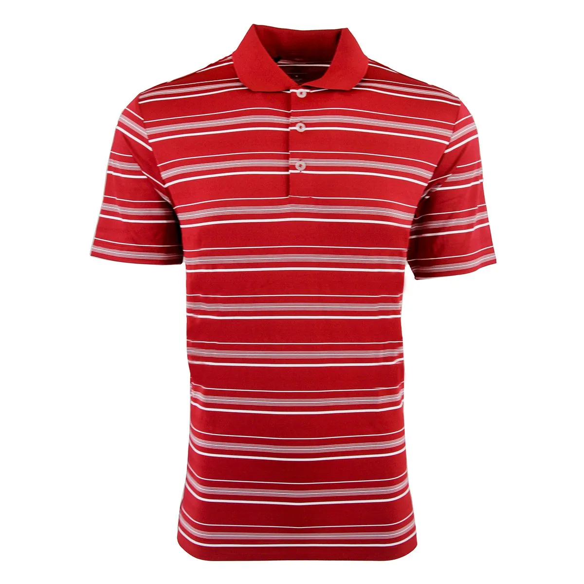 adidas Men's Puremotion Textured Stripe Polo