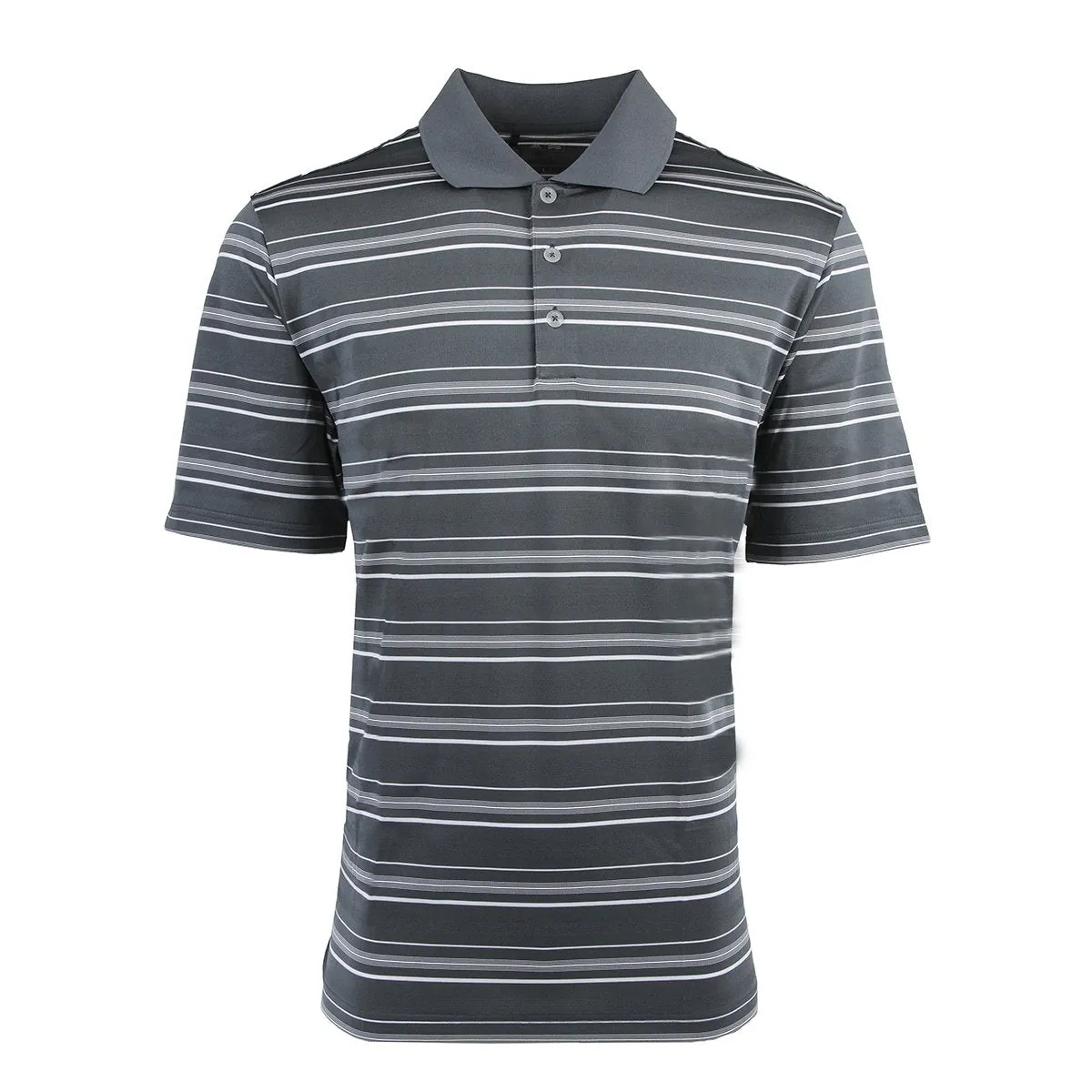 adidas Men's Puremotion Textured Stripe Polo