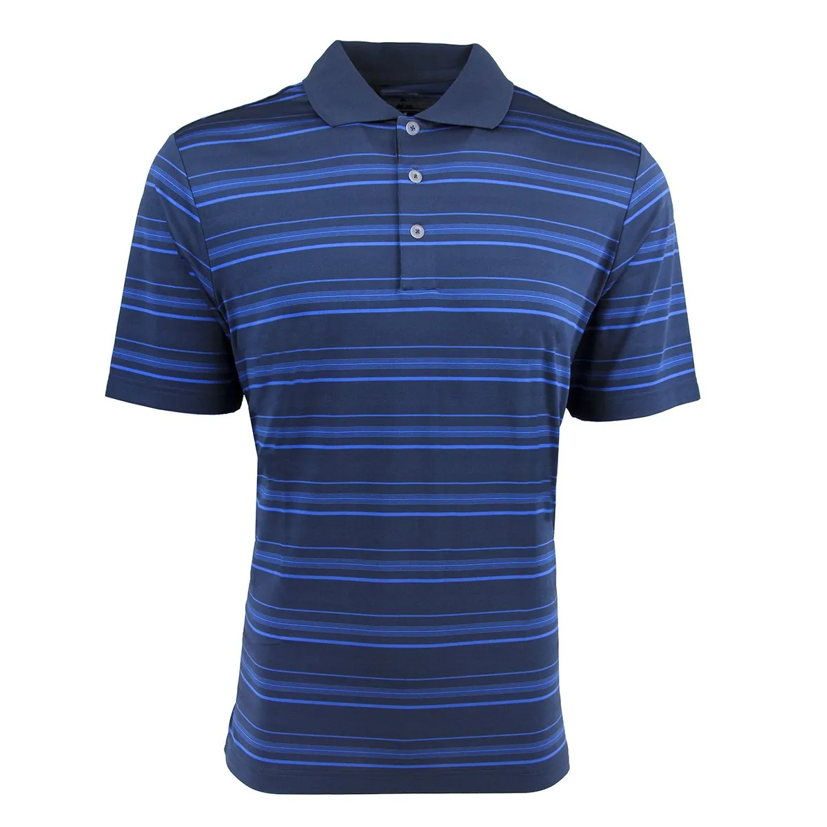 adidas Men's Puremotion Textured Stripe Polo