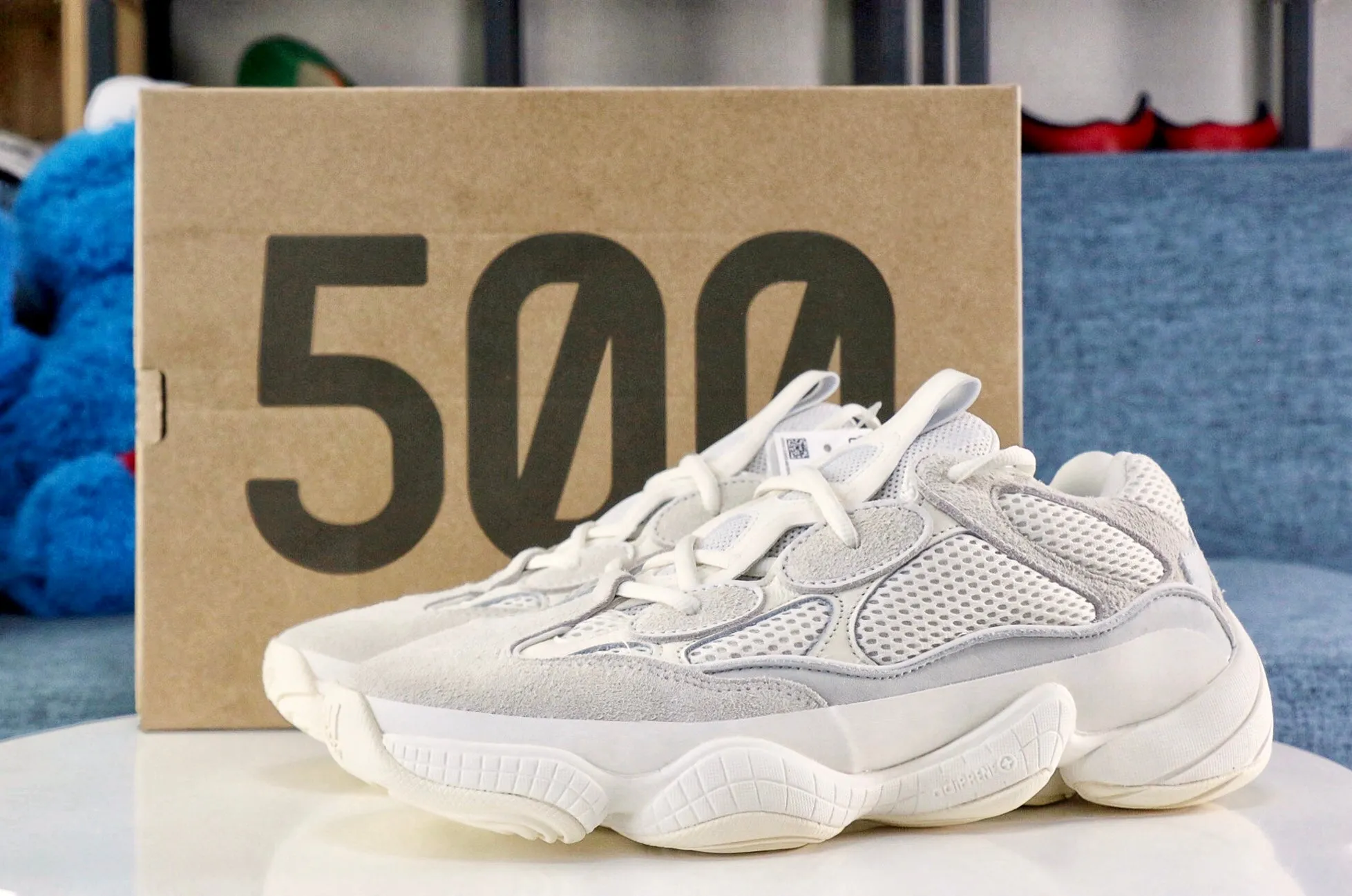 Adidas Yeezy 500 Bone White