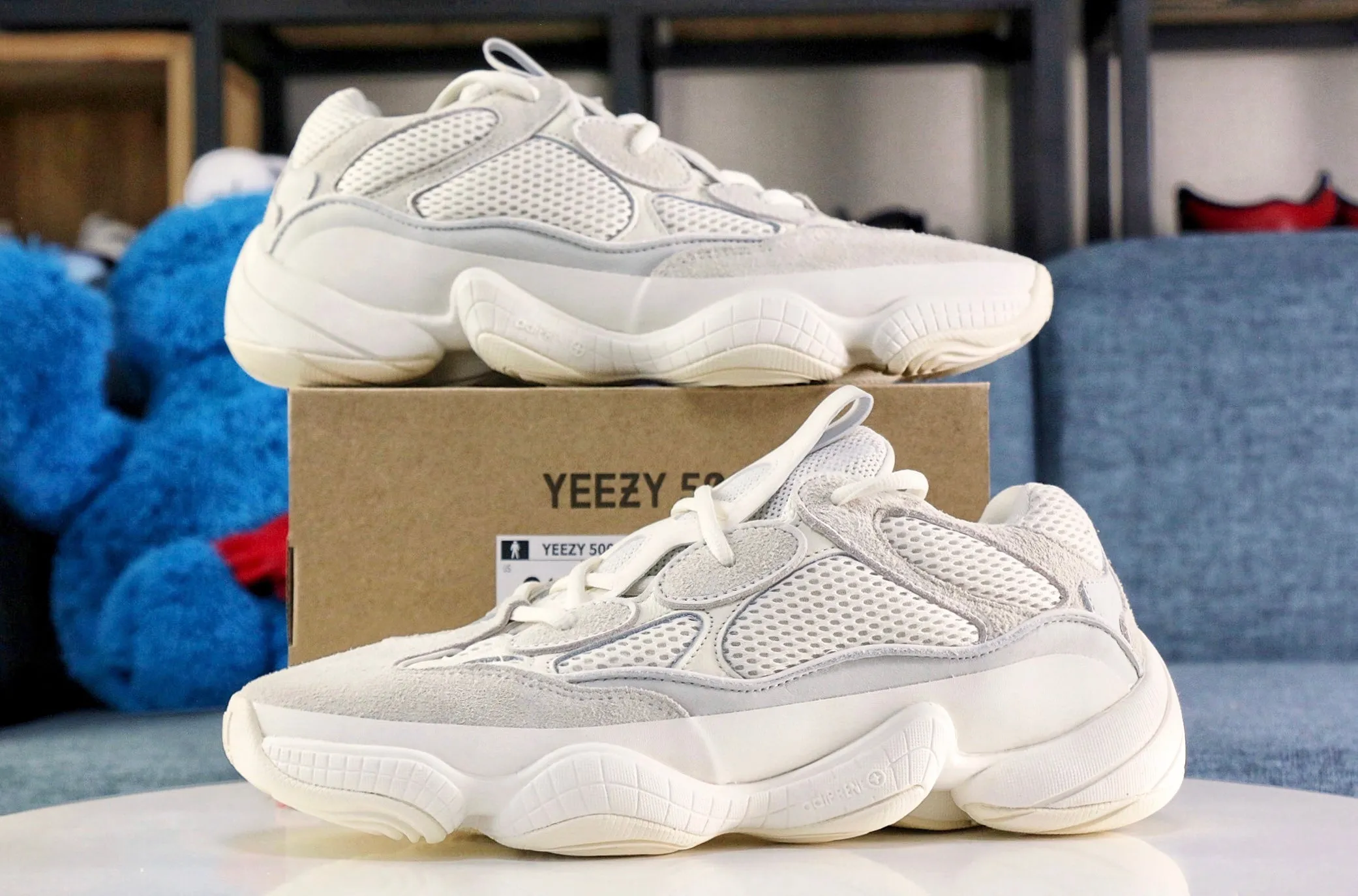 Adidas Yeezy 500 Bone White