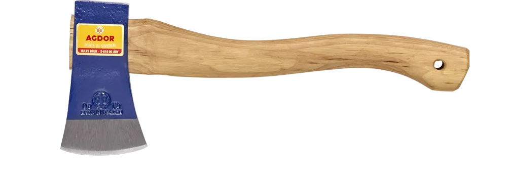 Agdor Trekking Axe - 1.25lb/15" Hickory Handle