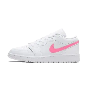 Air Jordan 1 Low GS 'White Neon'