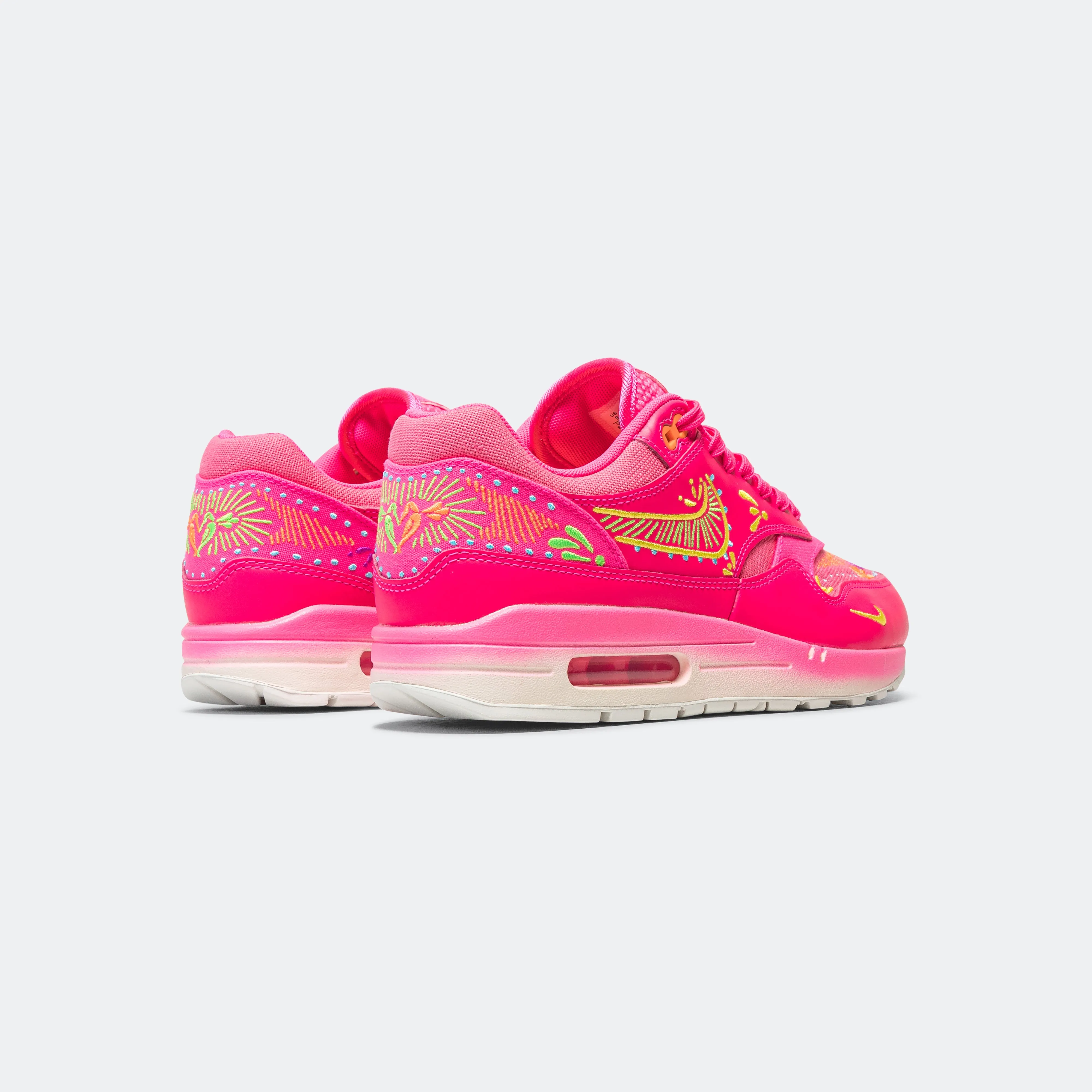 Air Max 1 PRM - Hyper Pink/Sail-Opti Yellow-Green Strike