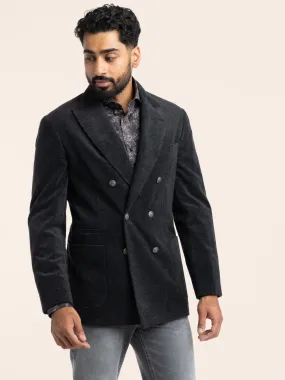 Anthracite Grey Corduroy Sport Jacket