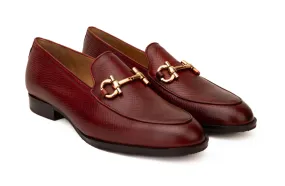 Apron Loafer with Horsebit Trim