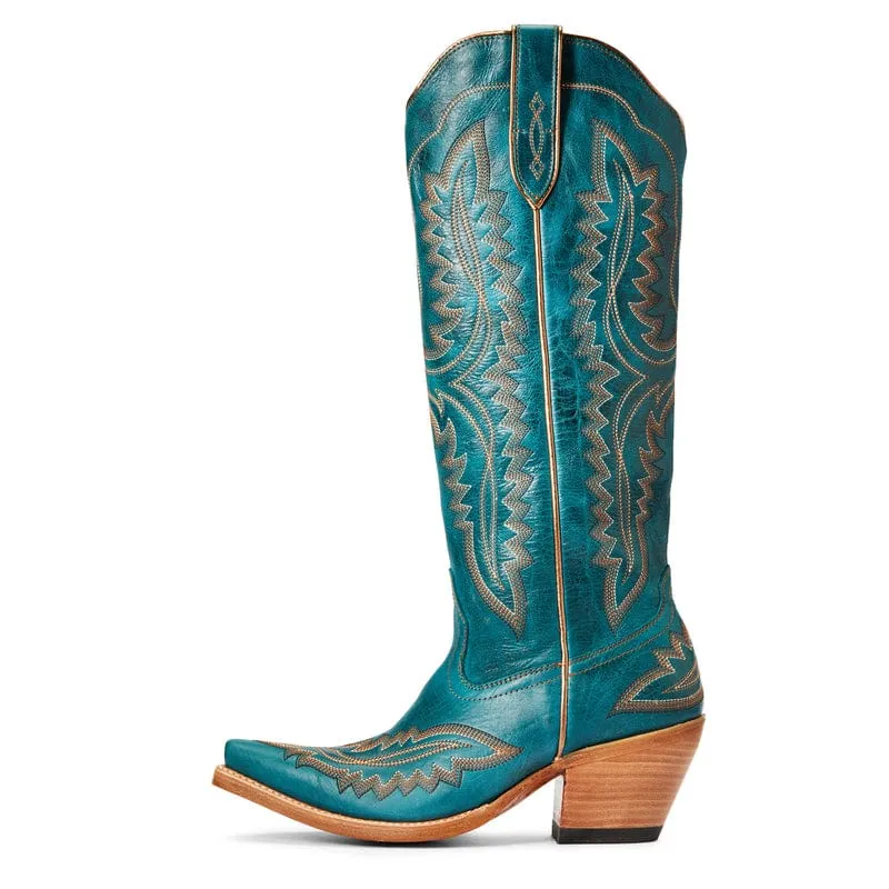 Ariat Women's Casanova Turquoise Snip Toe Western Boots 10034004