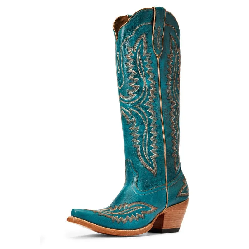 Ariat Women's Casanova Turquoise Snip Toe Western Boots 10034004