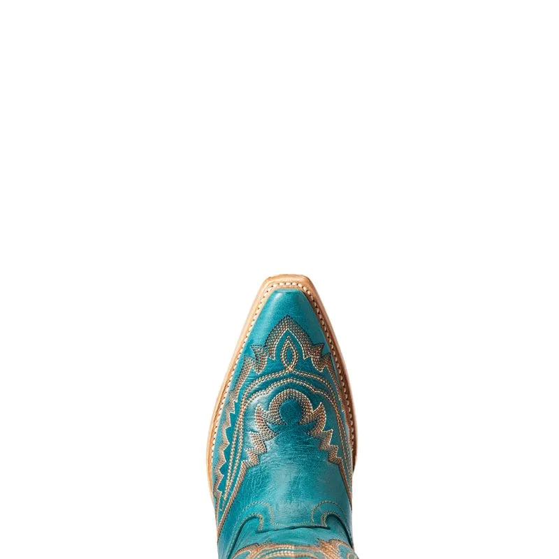 Ariat Women's Casanova Turquoise Snip Toe Western Boots 10034004