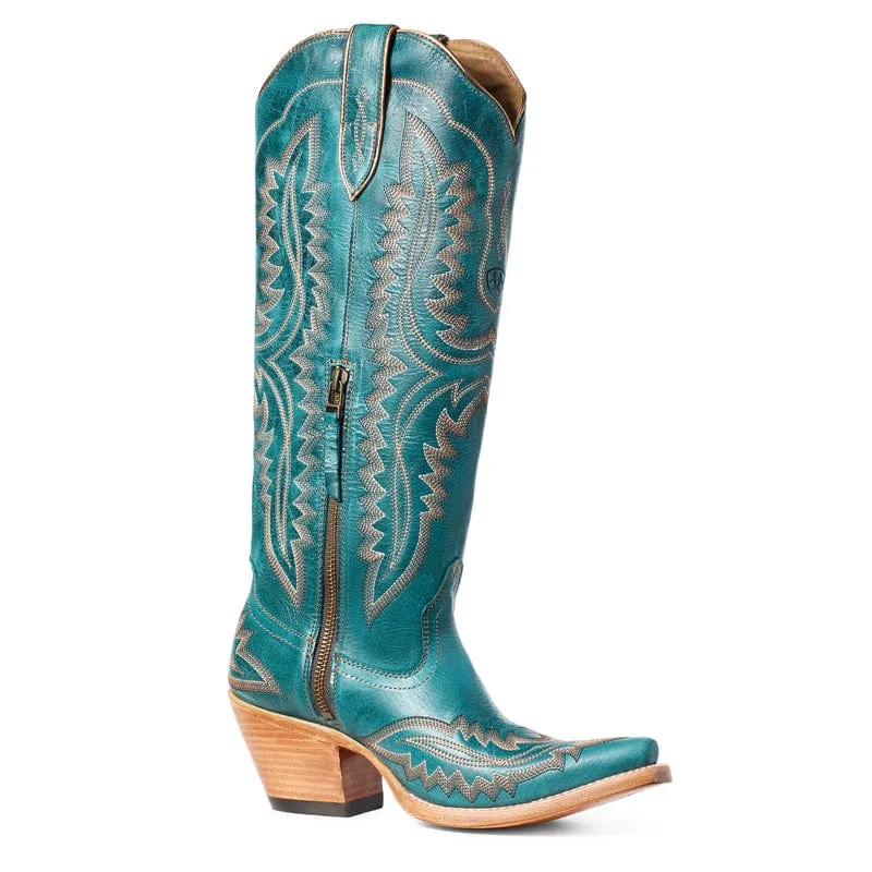 Ariat Women's Casanova Turquoise Snip Toe Western Boots 10034004