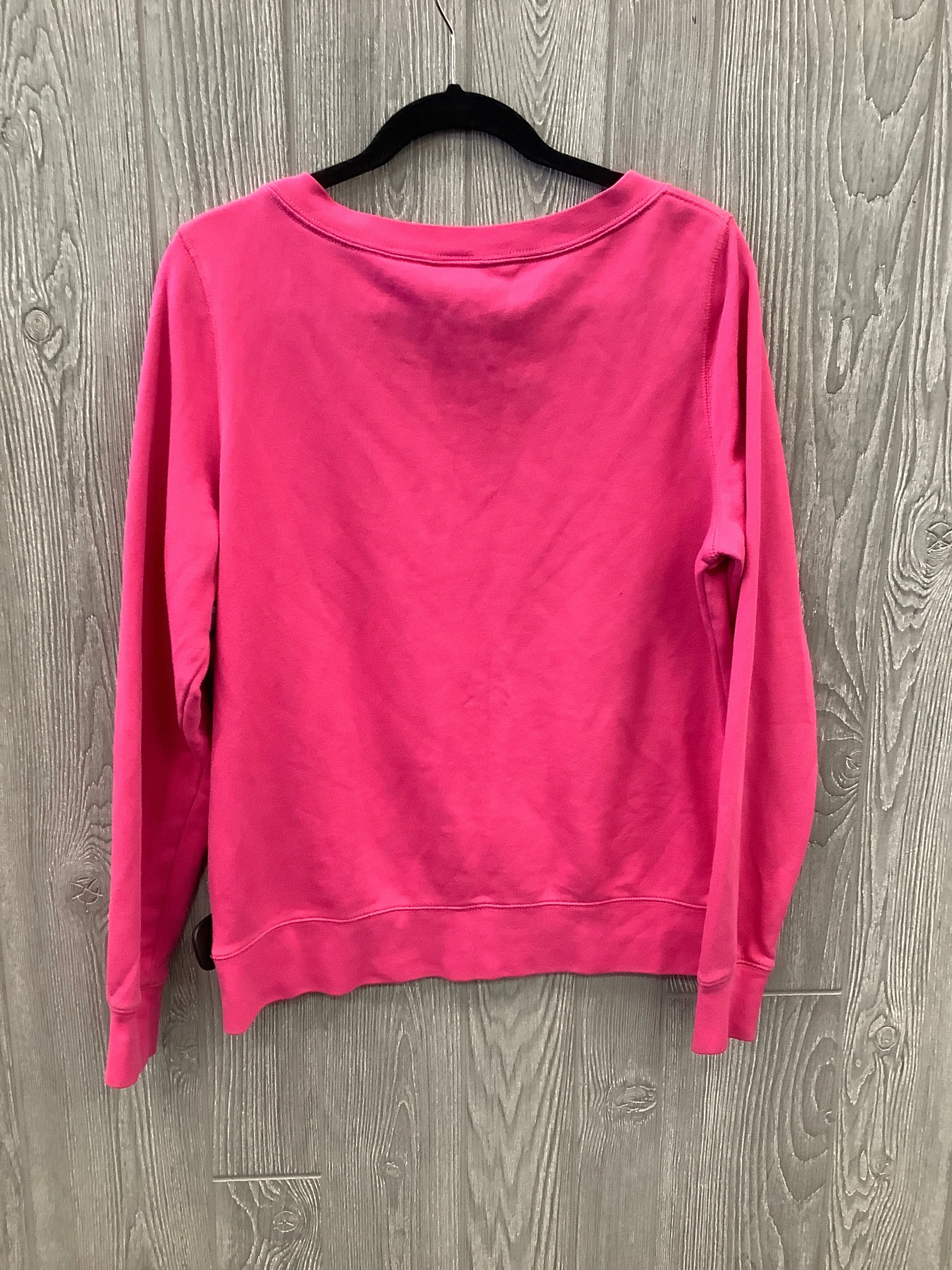 Athletic Sweatshirt Crewneck By Nike Apparel In Pink, Size: Xl