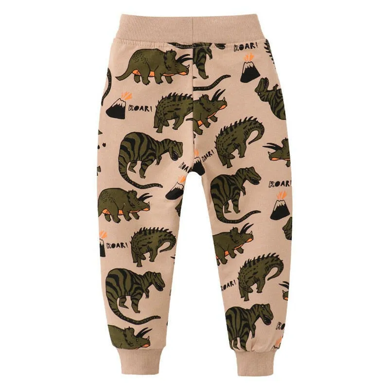 Baby Boys Airplane Jet Drawstring Pants