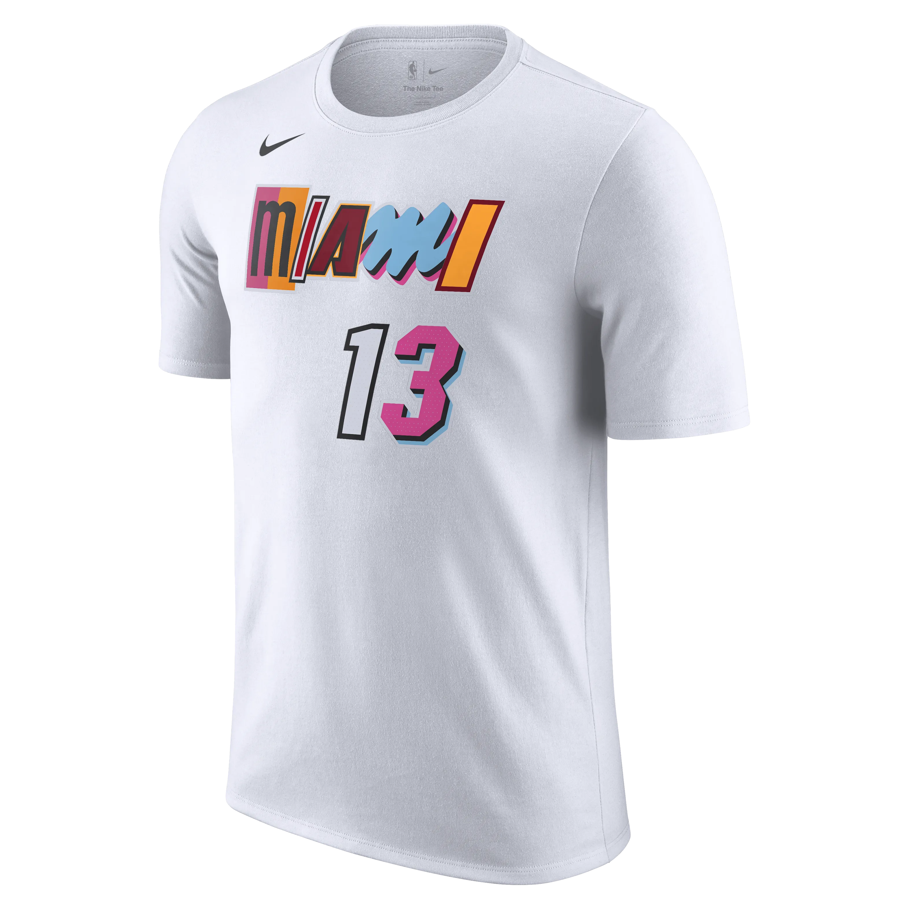 Bam Adebayo Nike Miami Mashup Vol. 2 Name & Number Tee