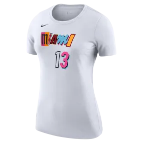 Bam Adebayo Nike Miami Mashup Vol. 2 Name & Number Women's Tee