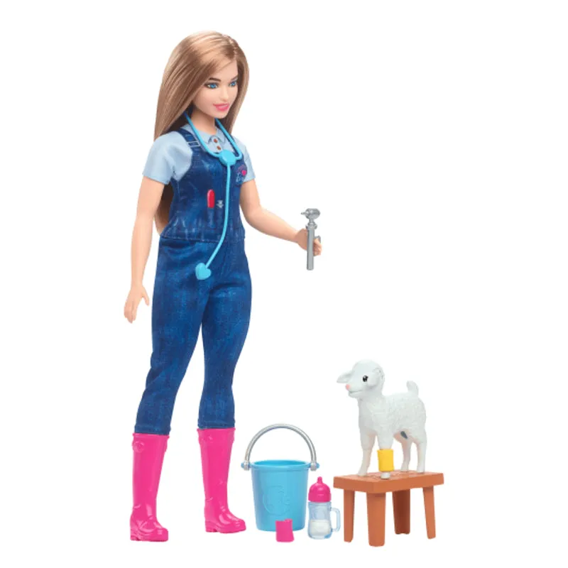 BARBIE 65TH ANNIVERSARY CAREER DOLL LIVESTOCK