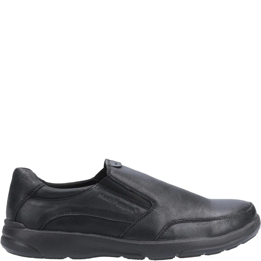 Black Aaron Slip-On Shoes