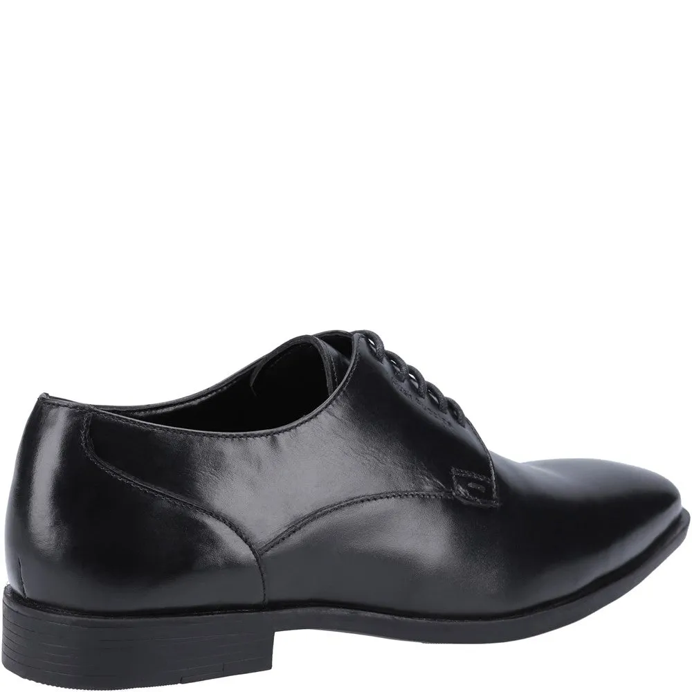 Black Ezra Plain Toe Shoes