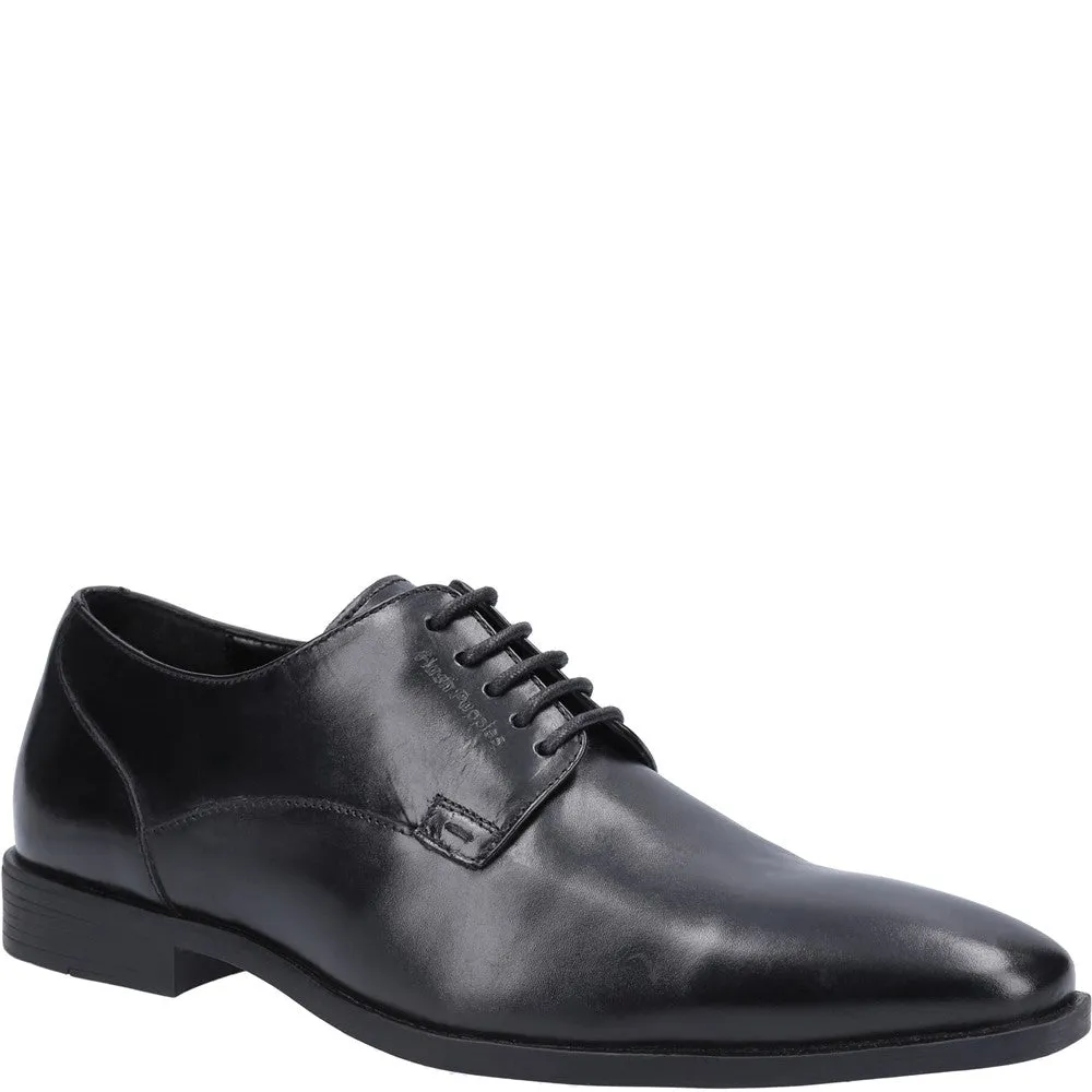 Black Ezra Plain Toe Shoes