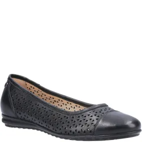 Black Leah Slip-On Shoes