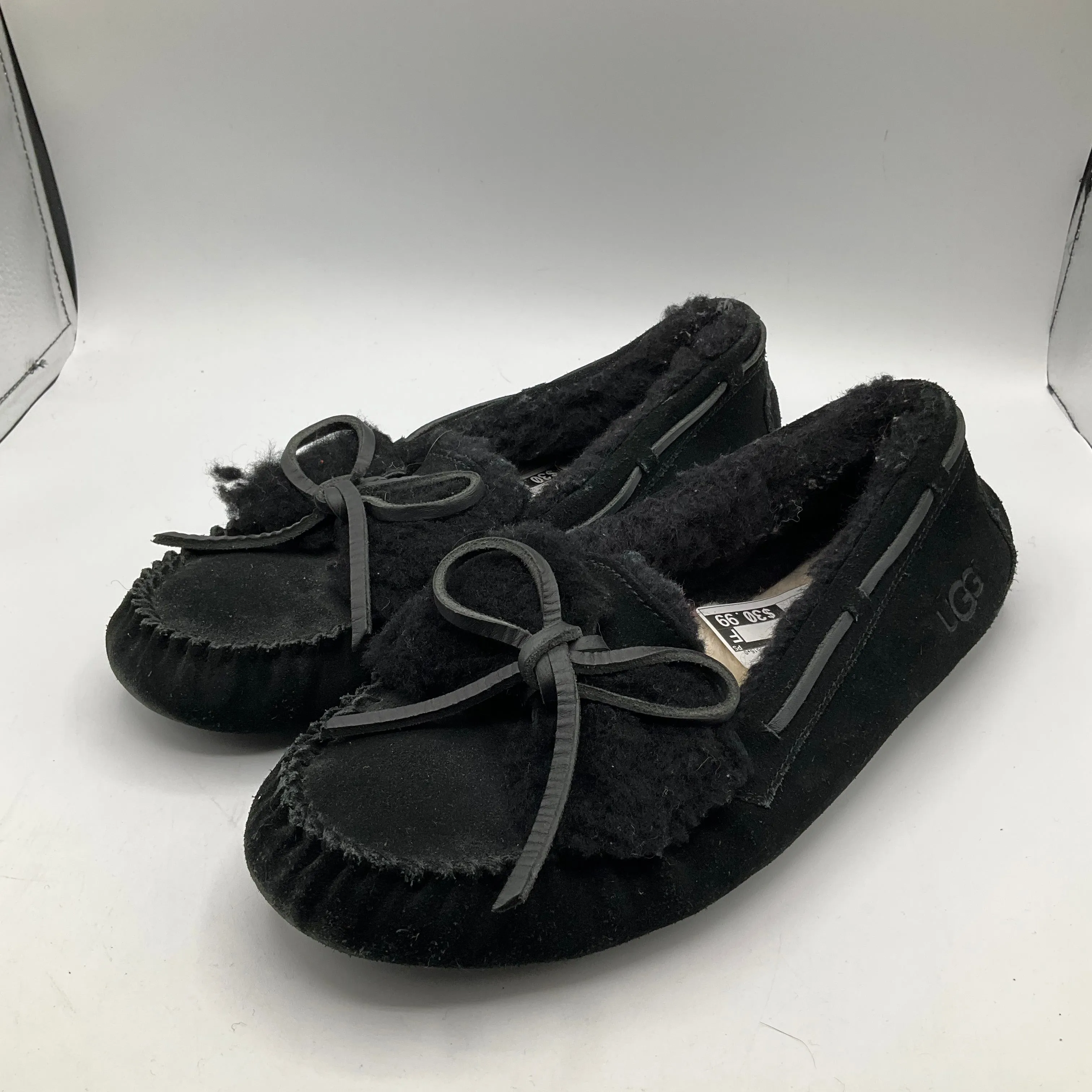 Black Slippers Ugg, Size 11