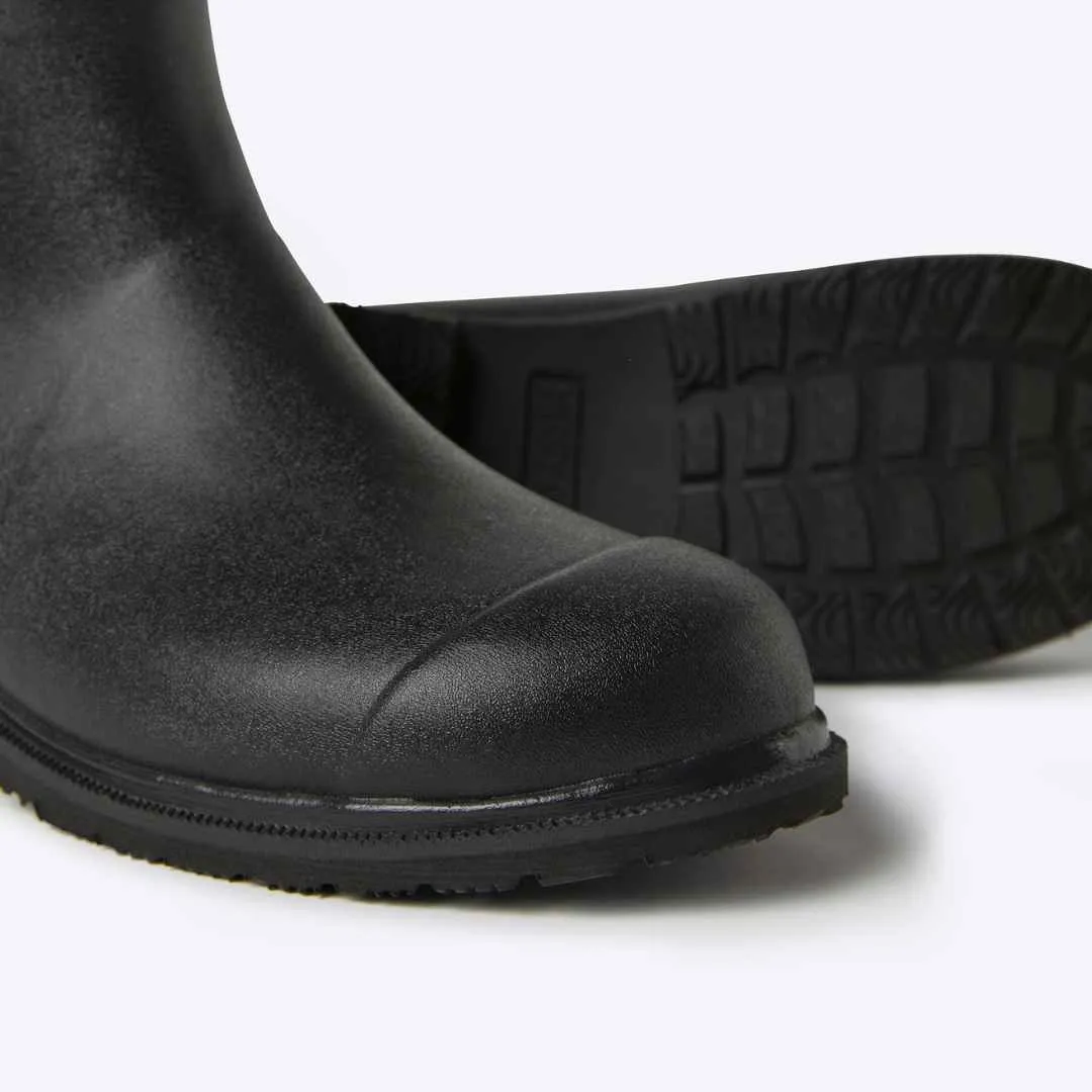 Bobbi Wellington Boot // Black & Black