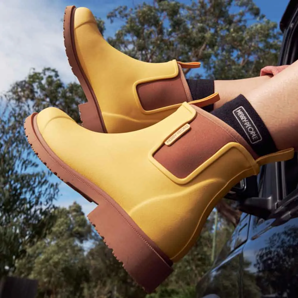 Bobbi Wellington Boot // Sunflower Yellow