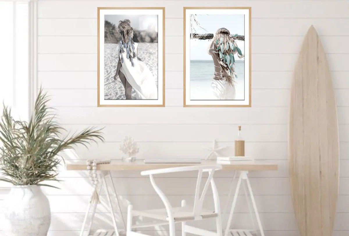 Boho Girl 3 | Wall Art Print