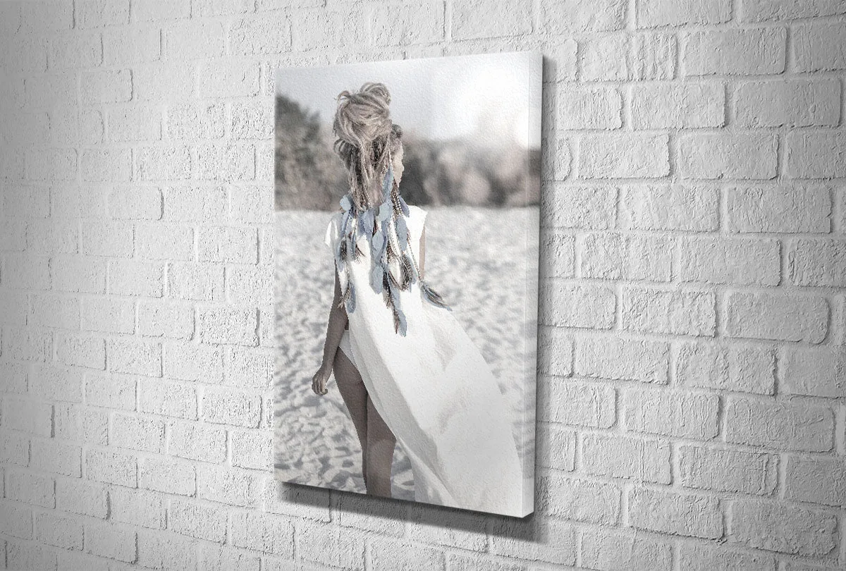 Boho Girl 3 | Wall Art Print