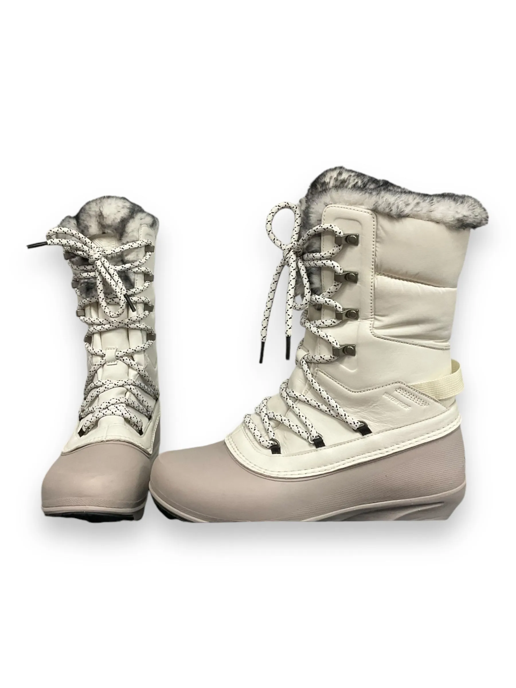 Boots Snow By The North Face In White, Size: 9.5