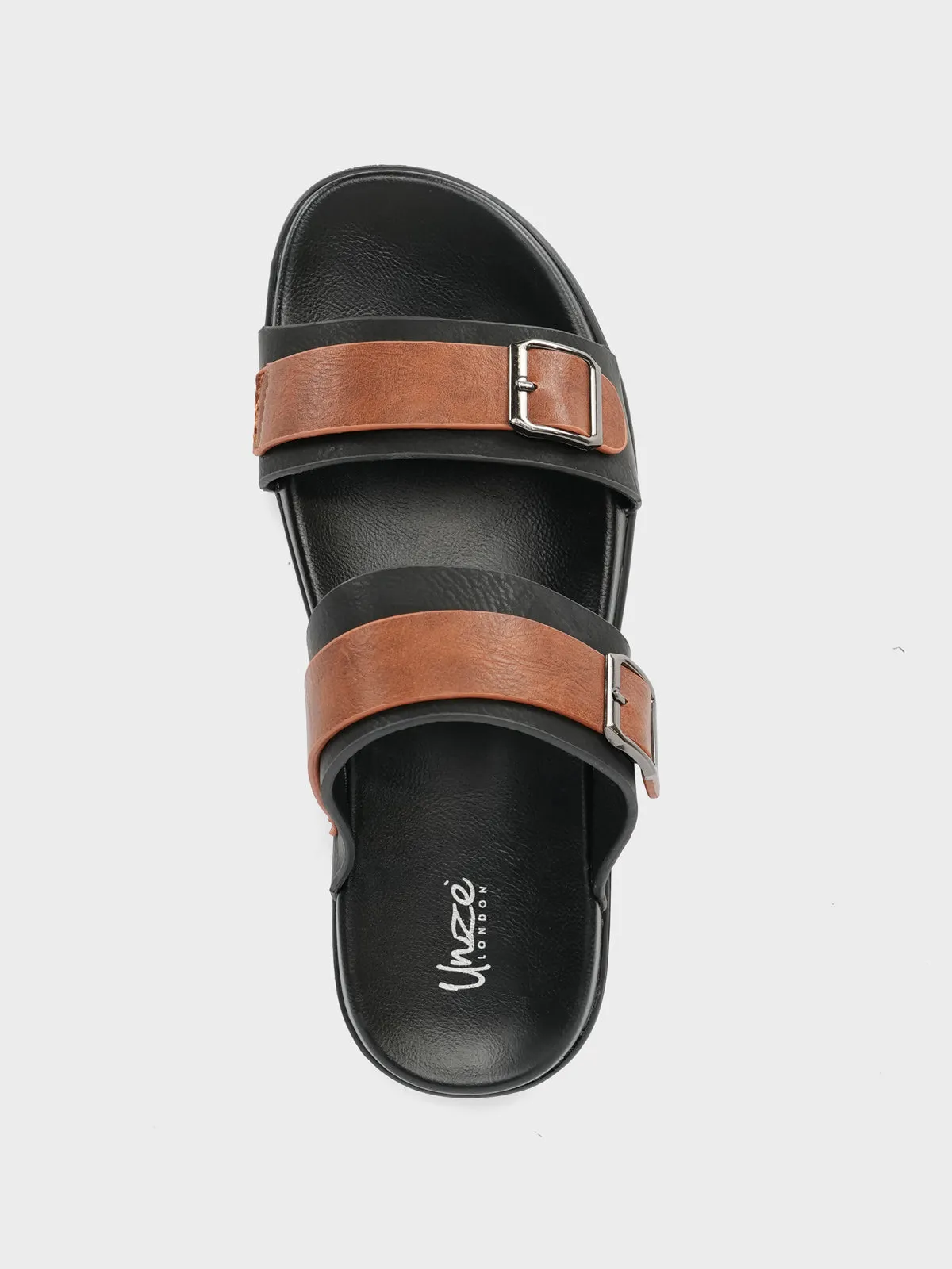 Boys "SANTION" Buckle Detailing Slippers