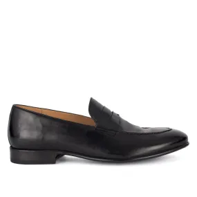 BRIAN 61011<br>Black horse loafers