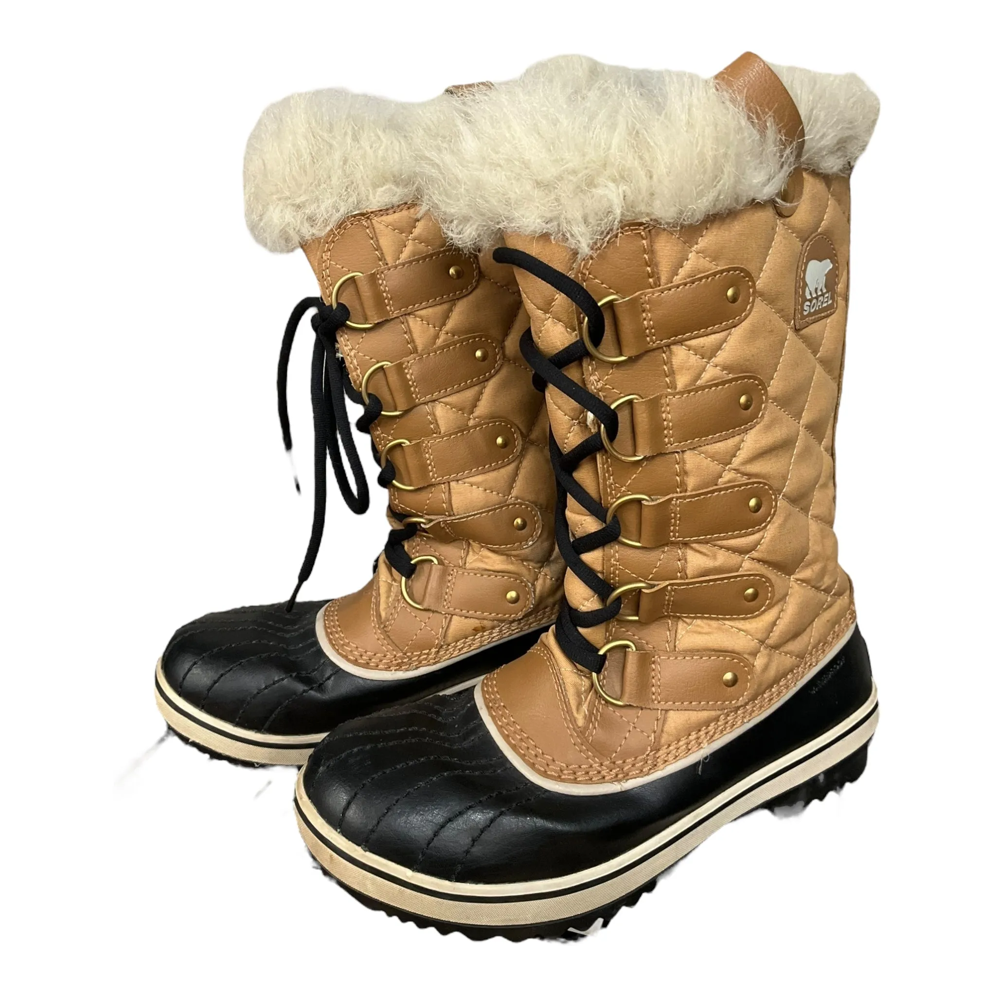 Brown Boots Snow Sorel, Size 6.5