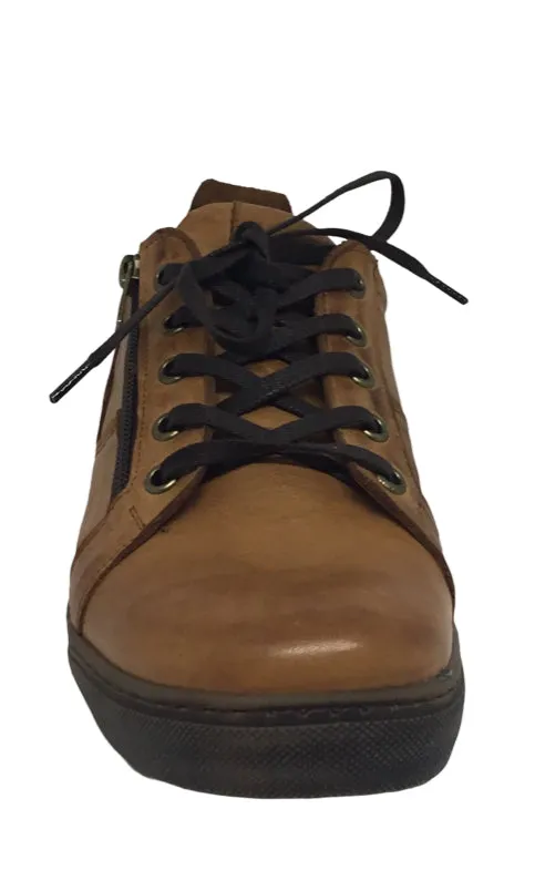 Cabello EG1520 Leather shoe ~ Tan ~ Black