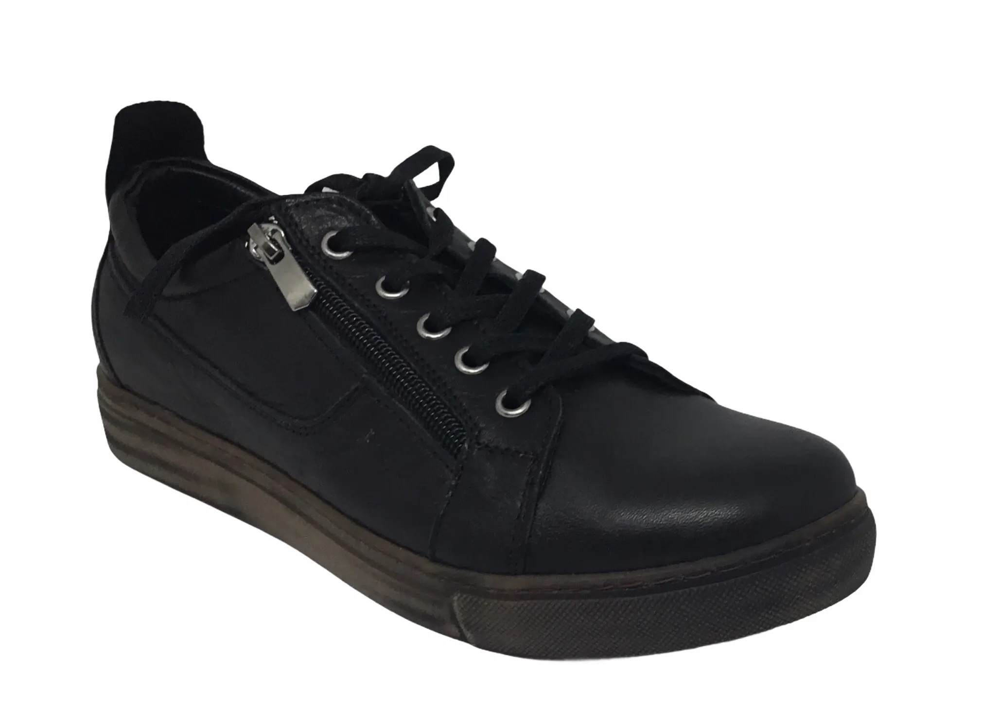 Cabello EG1520 Leather shoe ~ Tan ~ Black