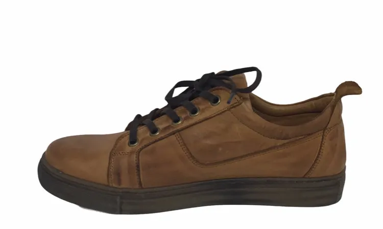 Cabello EG1520 Leather shoe ~ Tan ~ Black