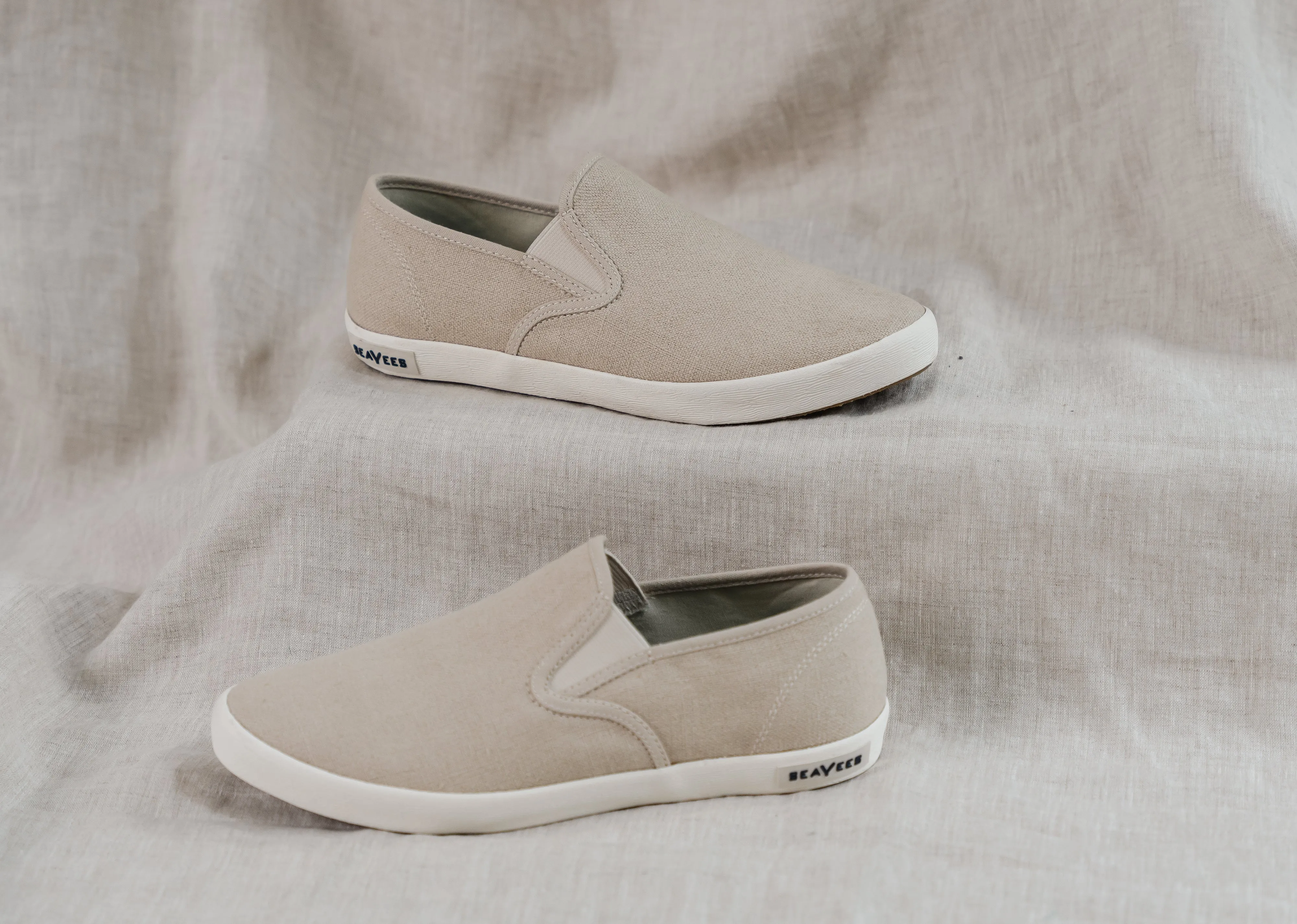 'Chennai' Slip On Shoes in Natural FINAL SALE