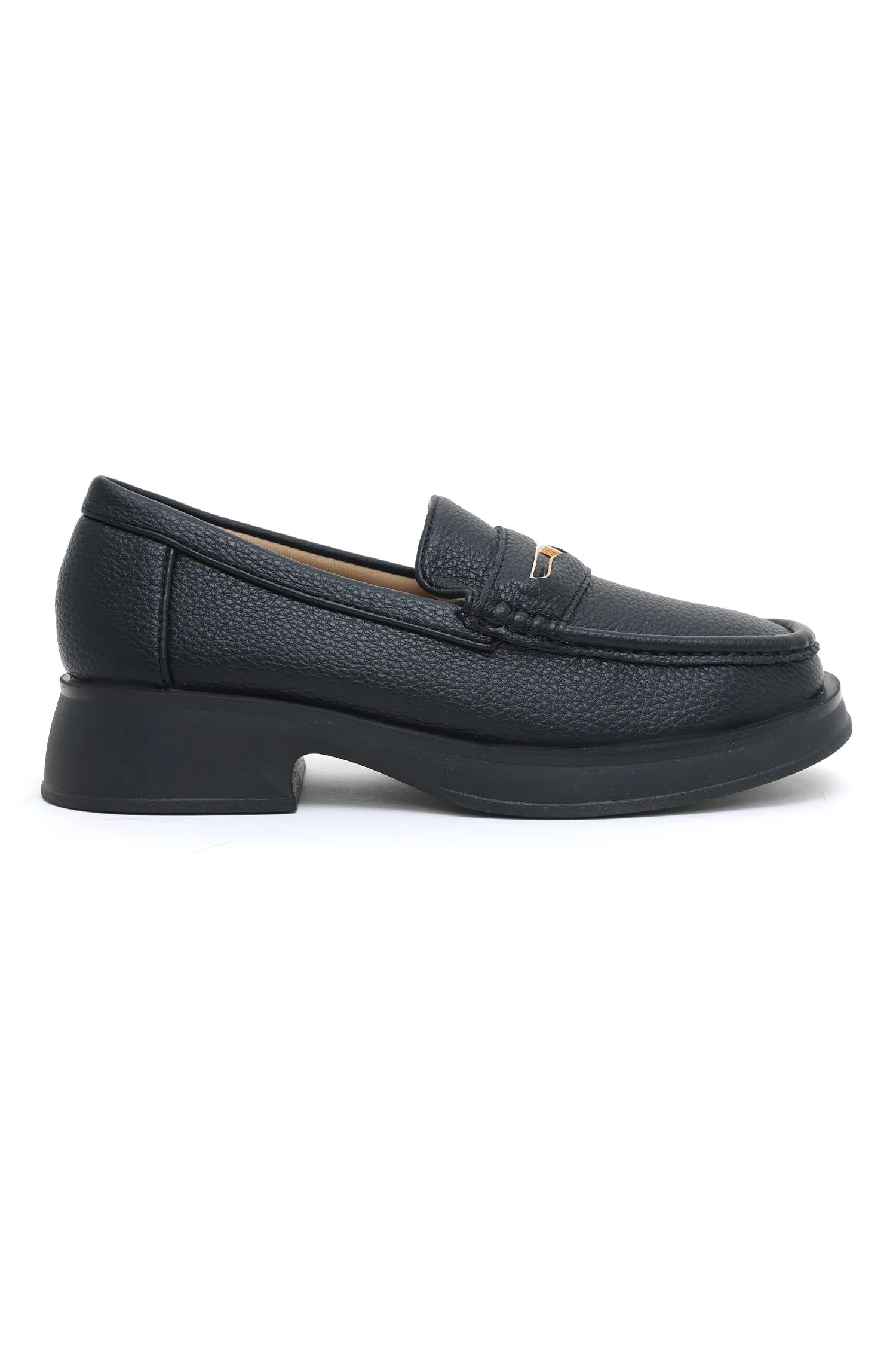 CHUNKY SLIPONS-BLACK