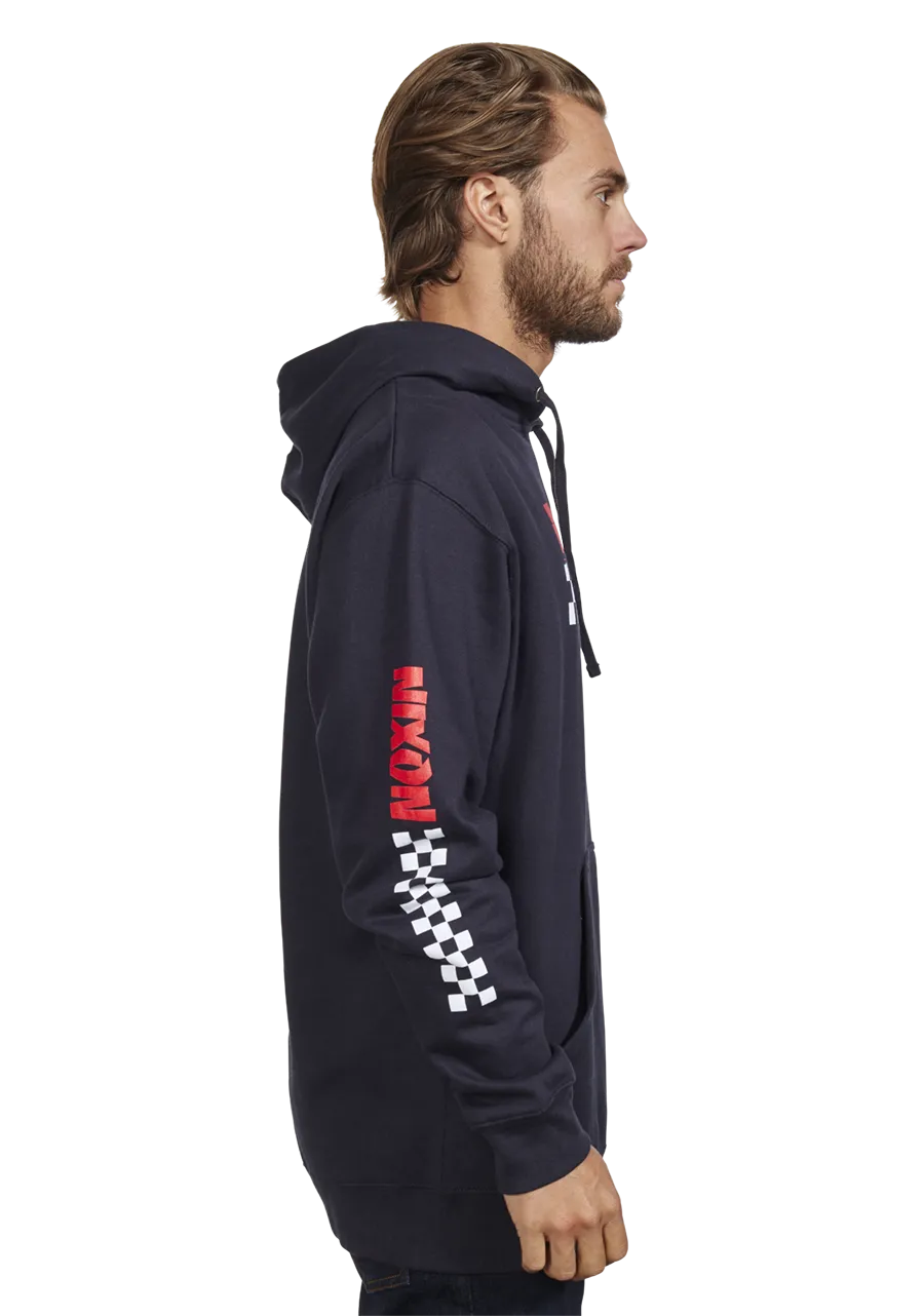 Circuit Hoodie - Navy / Red