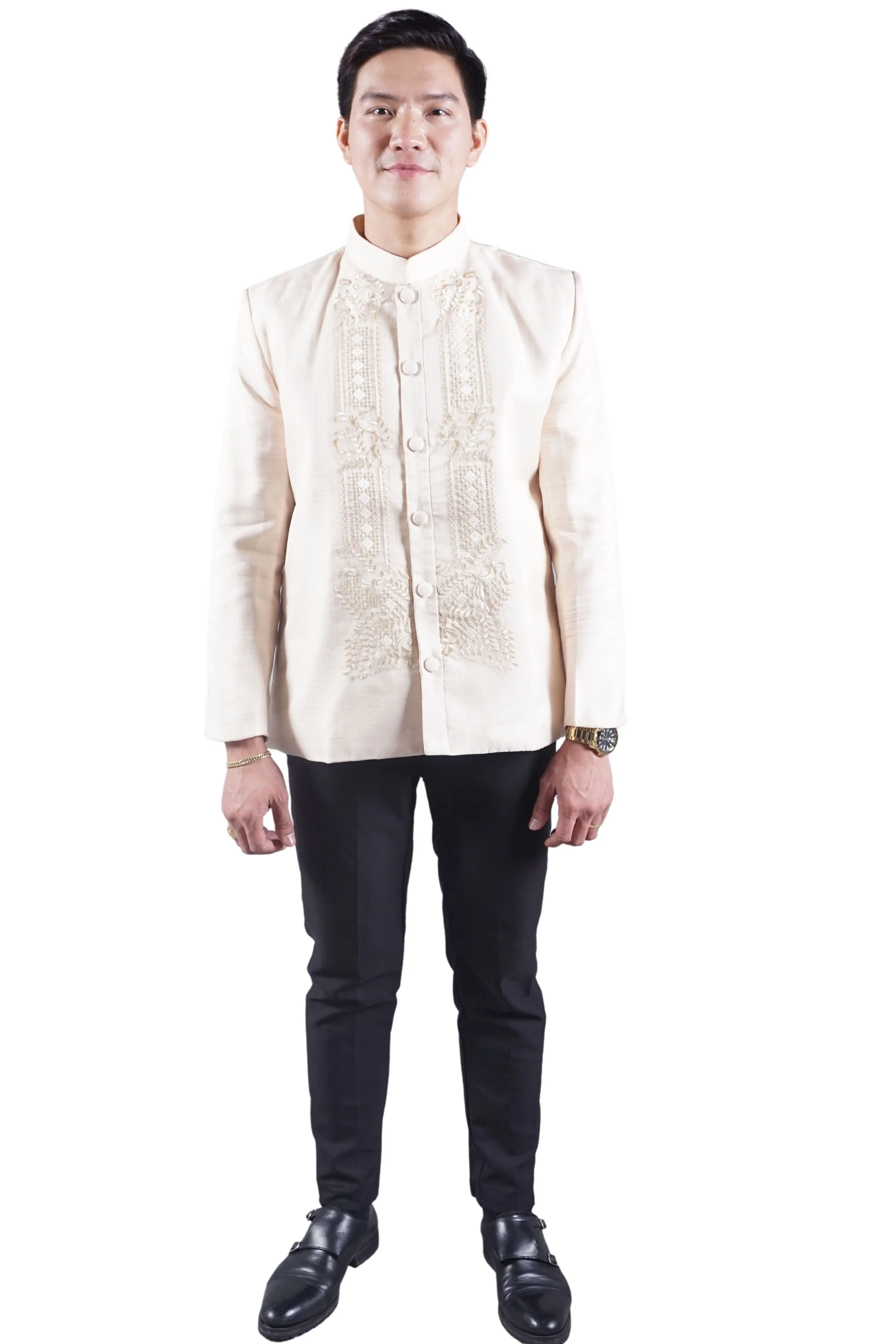 Cocoon Premium Coat Barong Tagalog - Yxel JN45